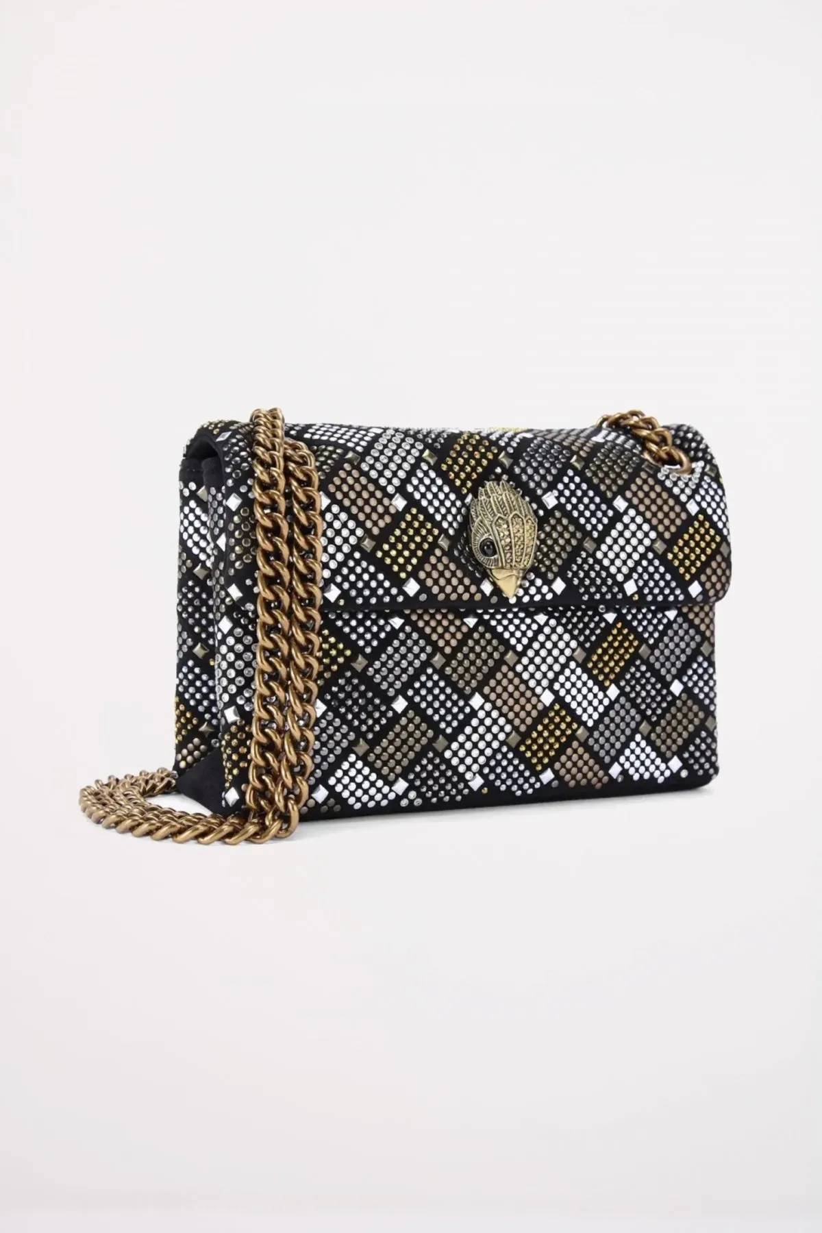 KURT GEIGER LONDON FABRIC MINI KENSINGTON