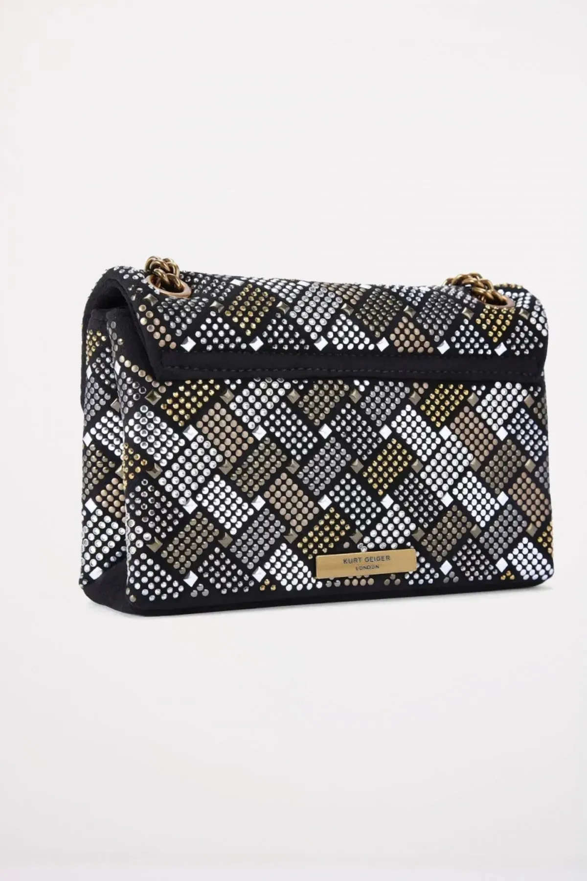 KURT GEIGER LONDON FABRIC MINI KENSINGTON