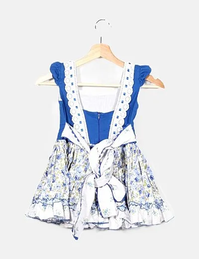 La Amapola Vestido multicolor estampado floral