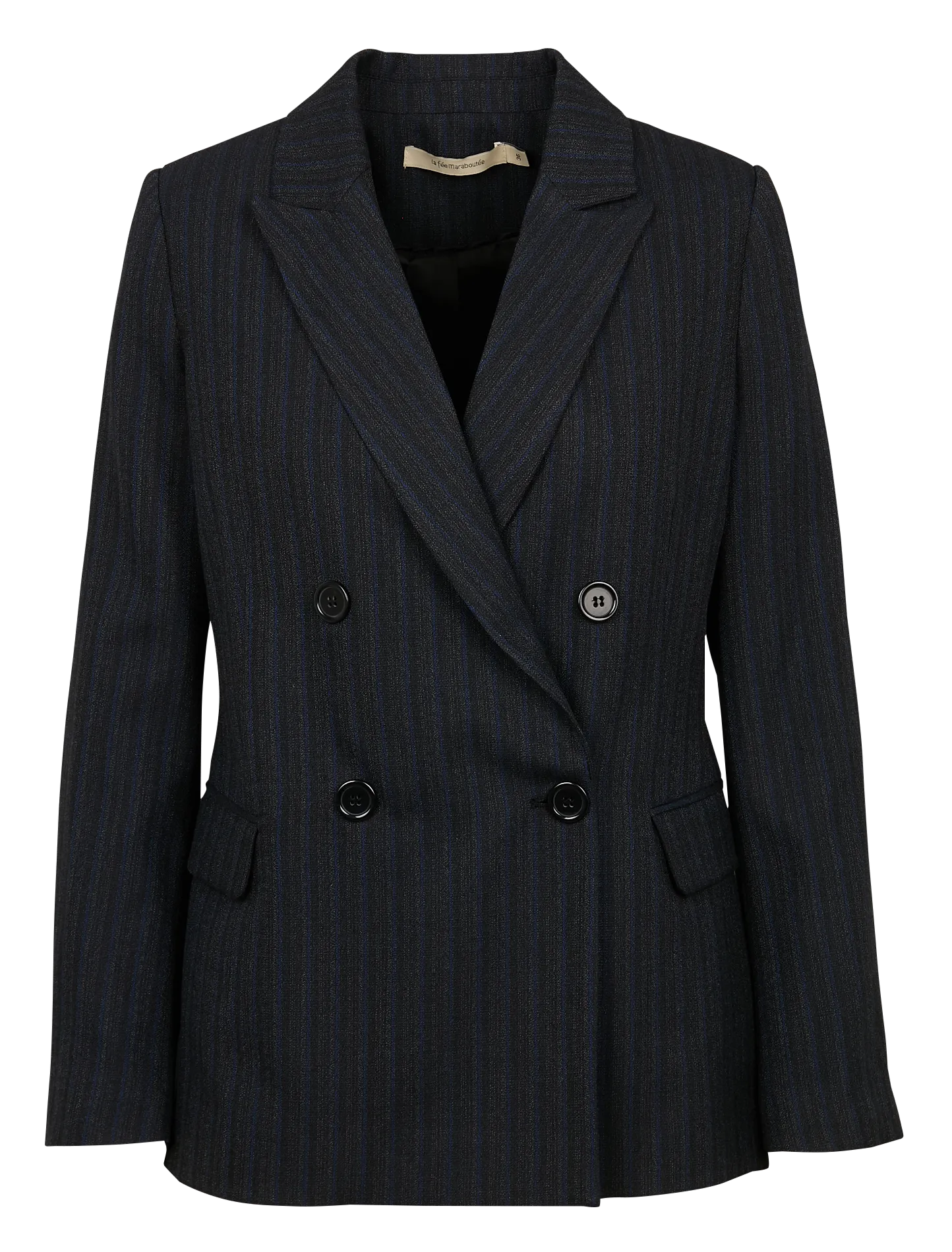 LA FEE MARABOUTEE Chaqueta de sastre a rayas en multicolor