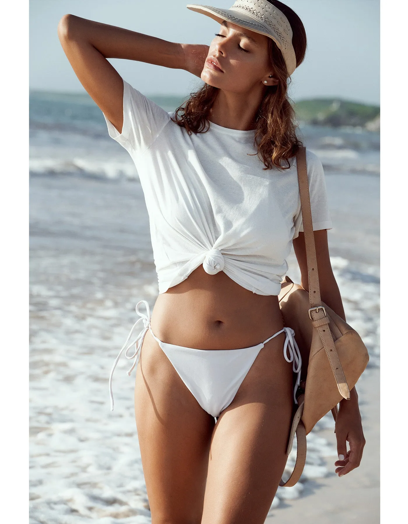 Leather Visor