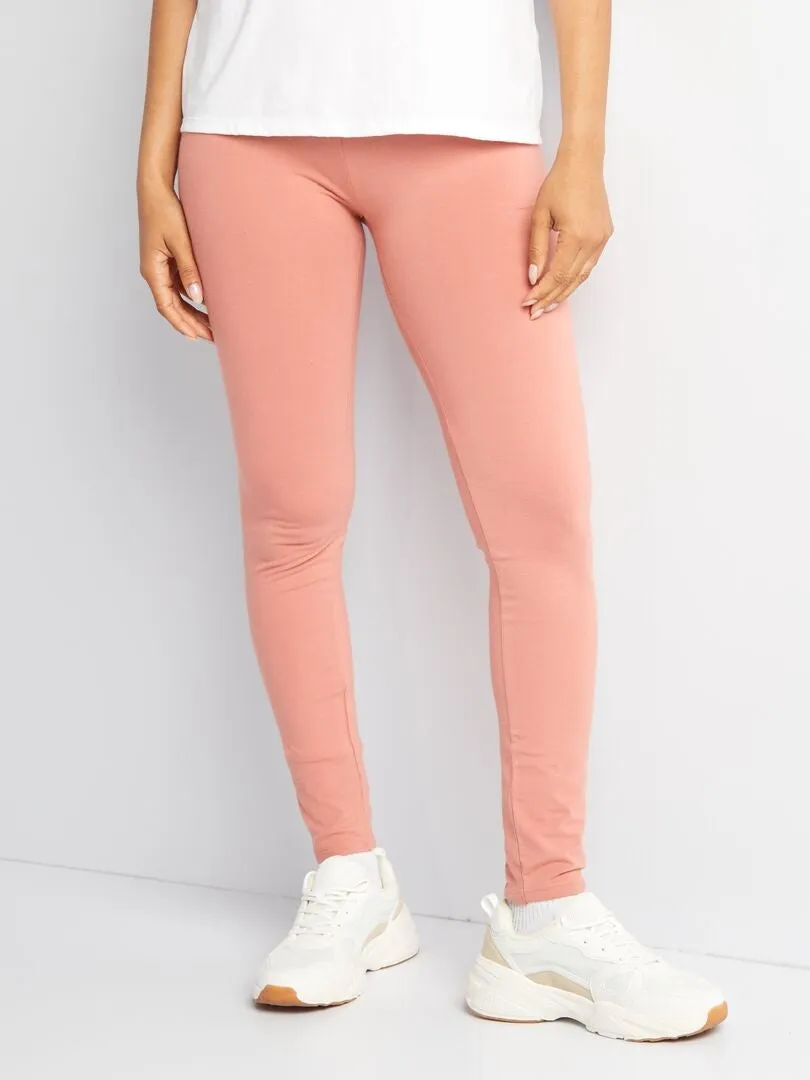 LEGGING BáSICO LARGO  ROSA