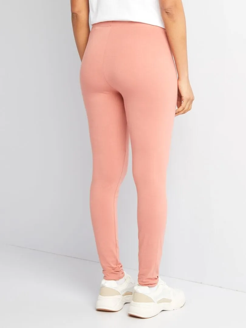 LEGGING BáSICO LARGO  ROSA