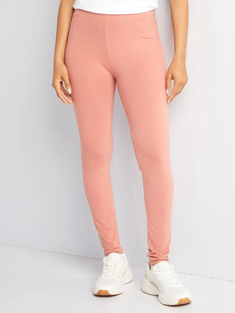 LEGGING BáSICO LARGO  ROSA