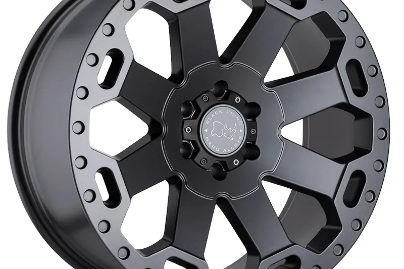 Llanta de aleación Warlord Black Rhino Mate Gunmetal 8.0x18 ET35 112,1 6x139,7