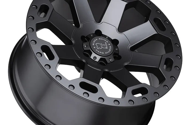 Llanta de aleación Warlord Black Rhino Mate Gunmetal 8.0x18 ET35 112,1 6x139,7