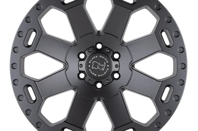 Llanta de aleación Warlord Black Rhino Mate Gunmetal 8.0x18 ET35 112,1 6x139,7