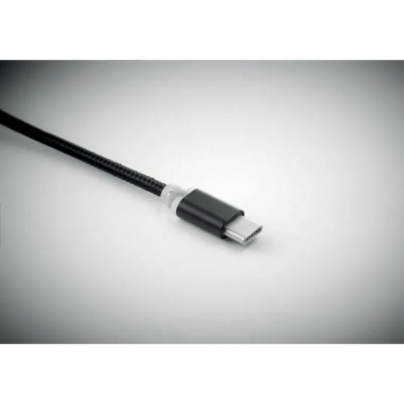 Llavero con set de cables promocional