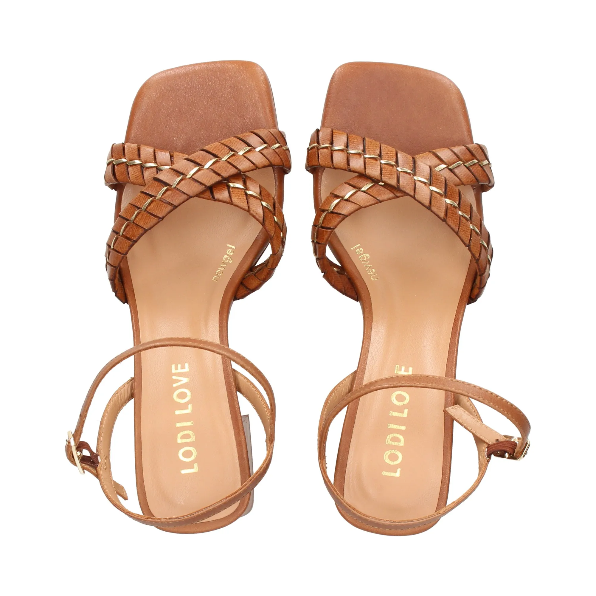 LODI SANDALIAS CON TACóN DE MUJER CUERO C6056