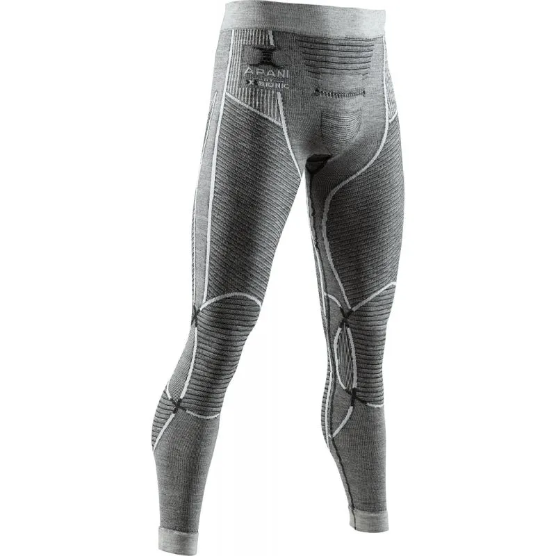MALLAS TéCNICAS XBIONIC APANI 4.0 MERINO PARA HOMBRE (NEGRO/GRIS/BLANCO)