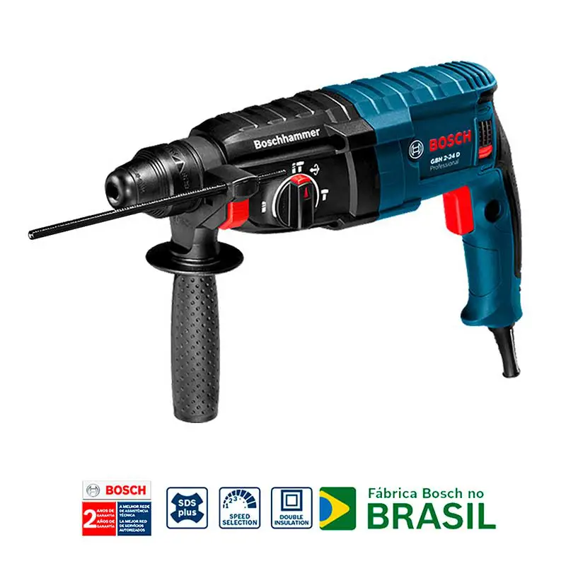 MARTILLO PERFORADOR BOSCH PROFESSIONAL GBH 224D 820 W