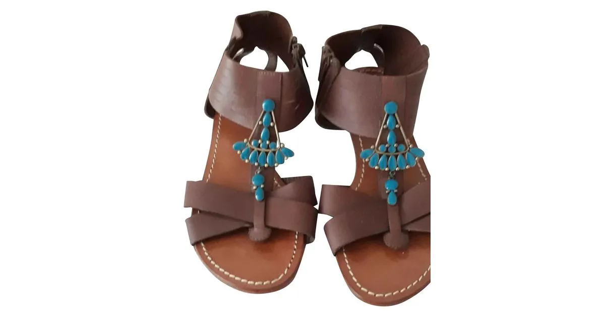 Mellow Yellow Sandalias Castaño 