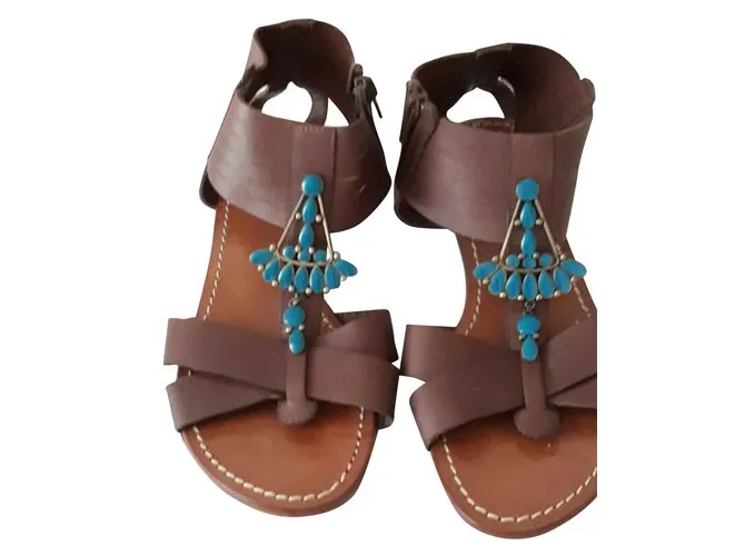 Mellow Yellow Sandalias Castaño 