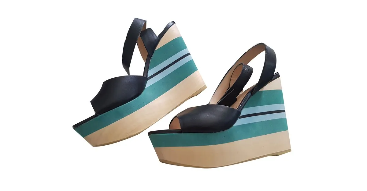 Mellow Yellow Sandalias Negro 