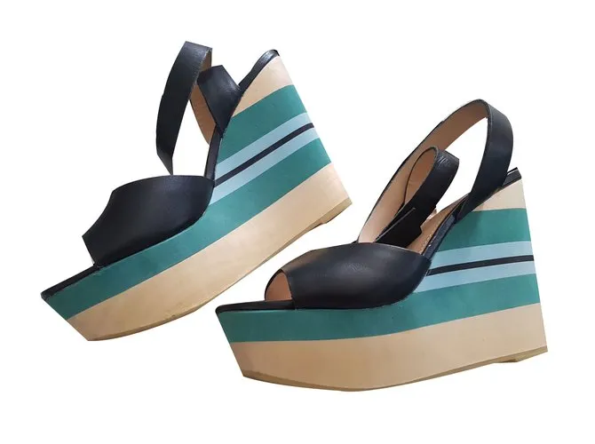 Mellow Yellow Sandalias Negro 