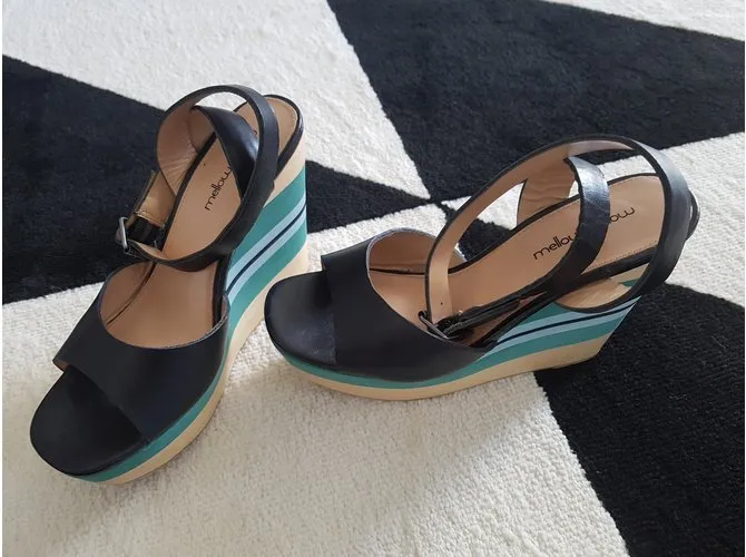 Mellow Yellow Sandalias Negro 