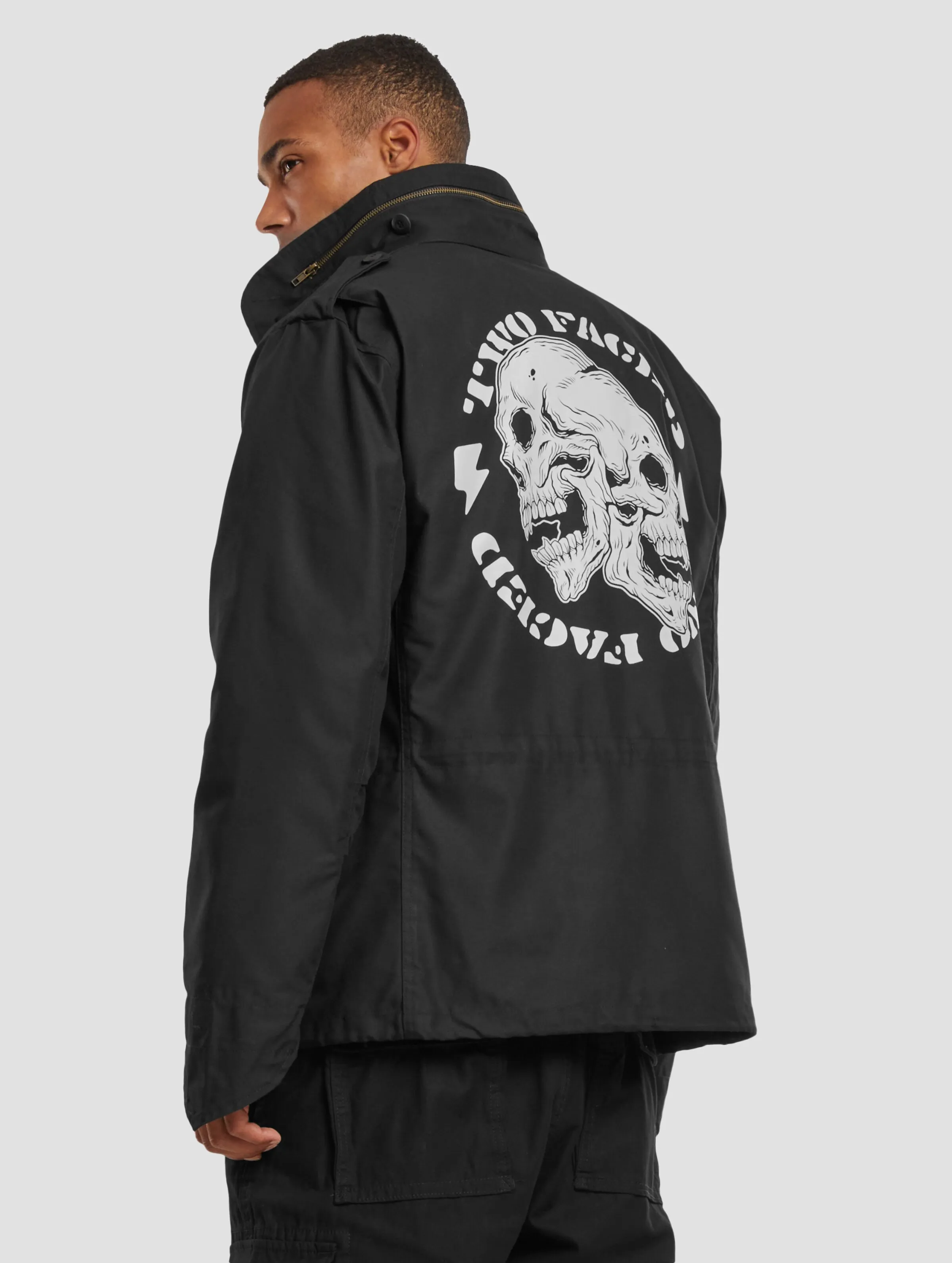Mister Tee Two Faced Skull M65