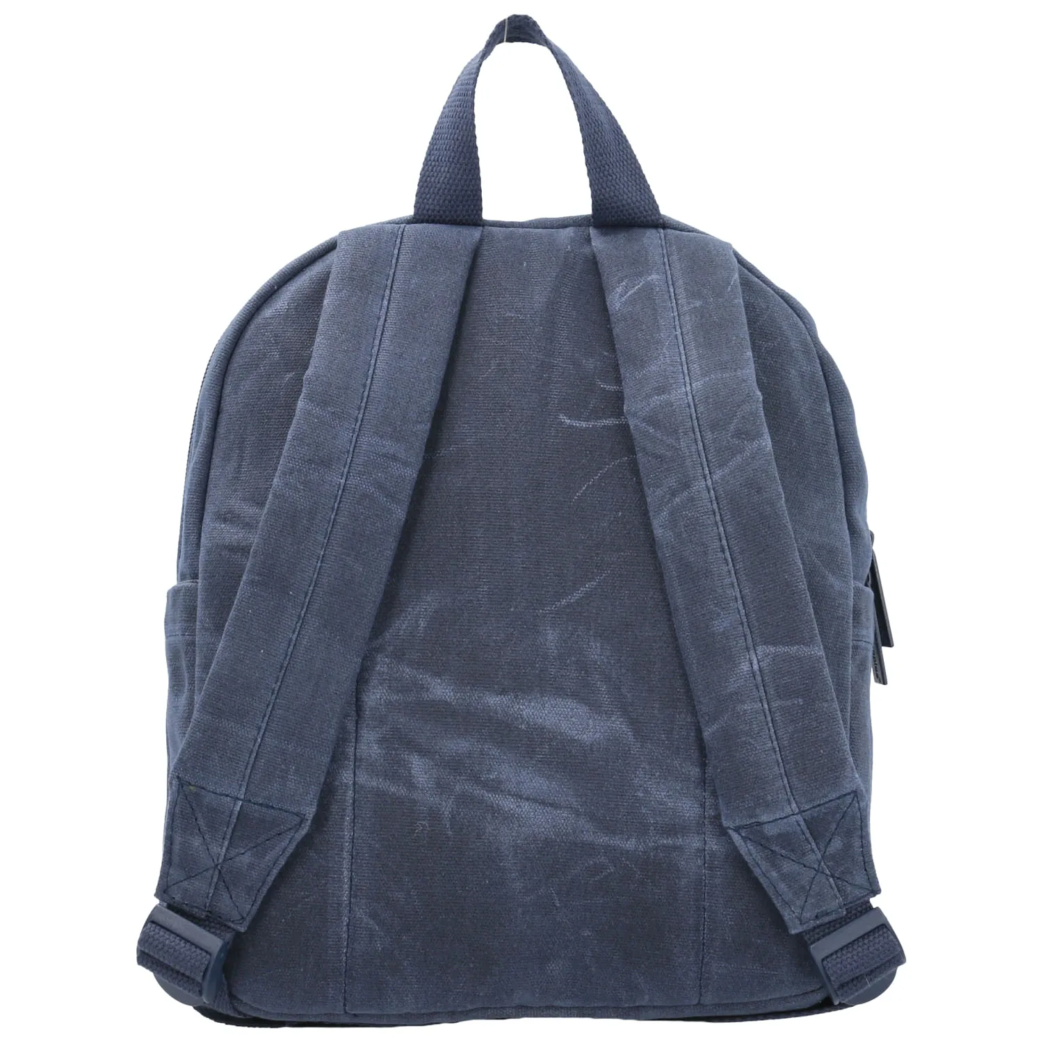 Mochila Canvas Engrasado Niño Bike Backpack Azul  Hush Puppies