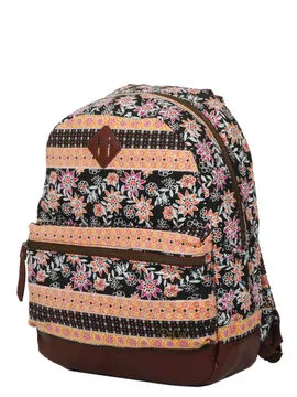 Mochila Rip Curl Girl Flower Power Dome LBPGB4 Flores piel y tela