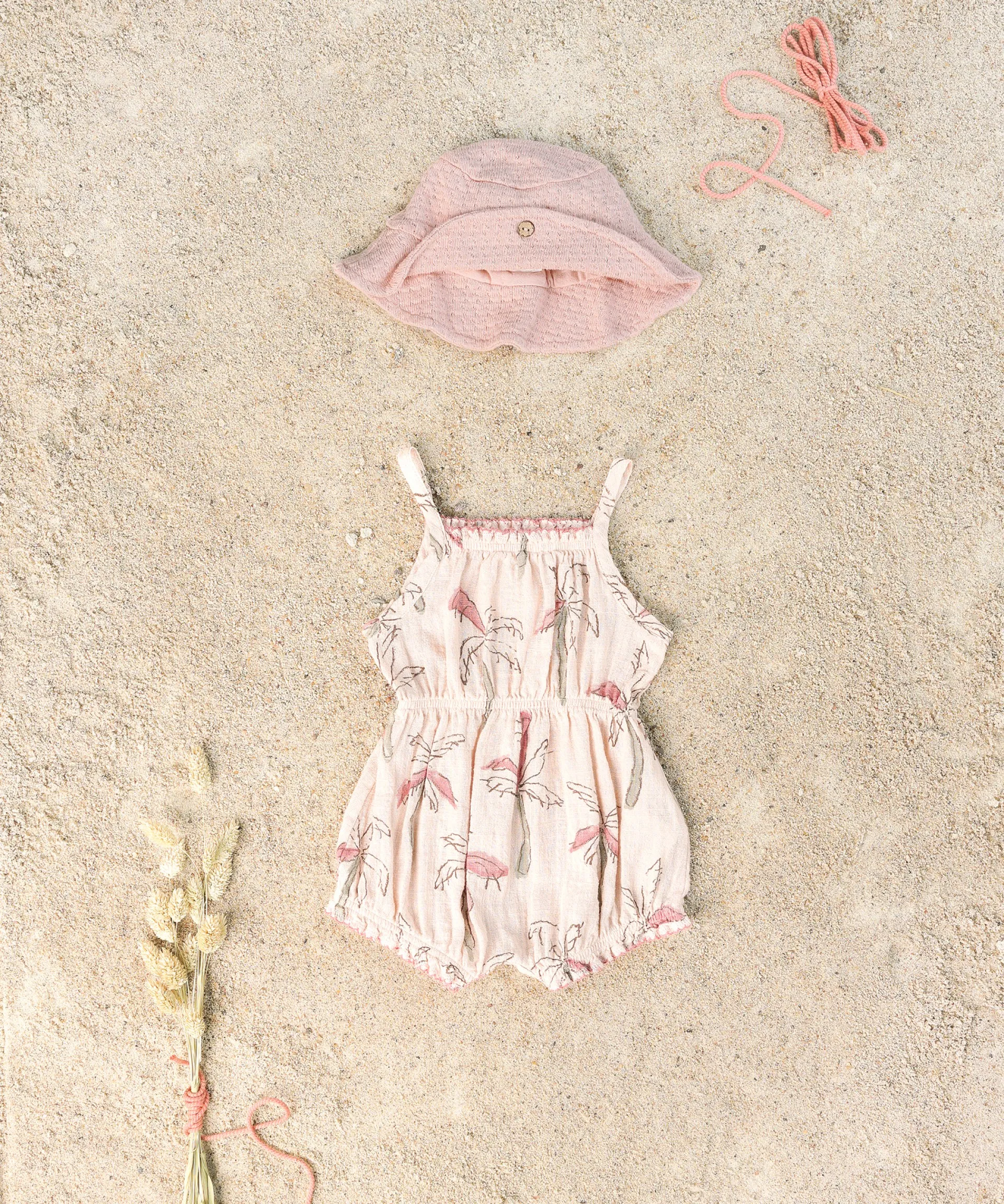 Mono con estampado de palmeras | Textile Art