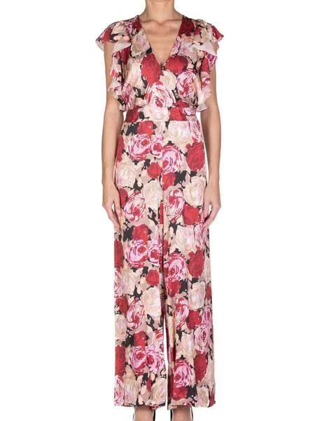 mono largo kaos estampado floral