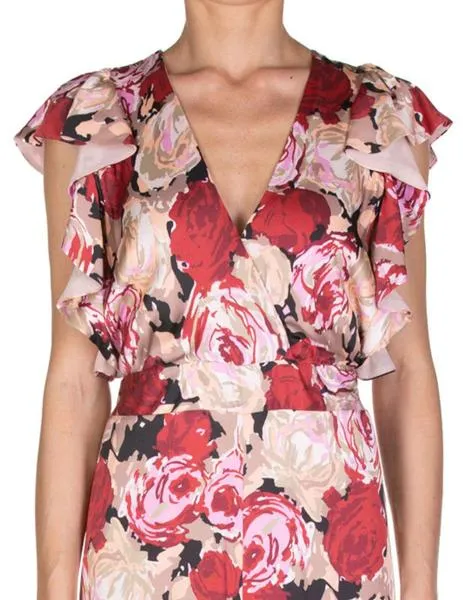 mono largo kaos estampado floral