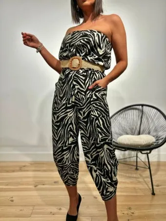 Mono Off Shoulder NAUKA Print