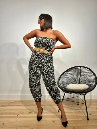 Mono Off Shoulder NAUKA Print