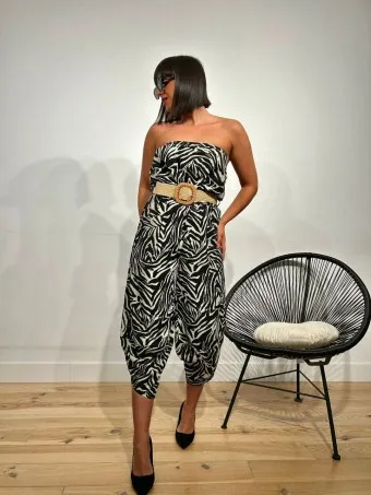 Mono Off Shoulder NAUKA Print