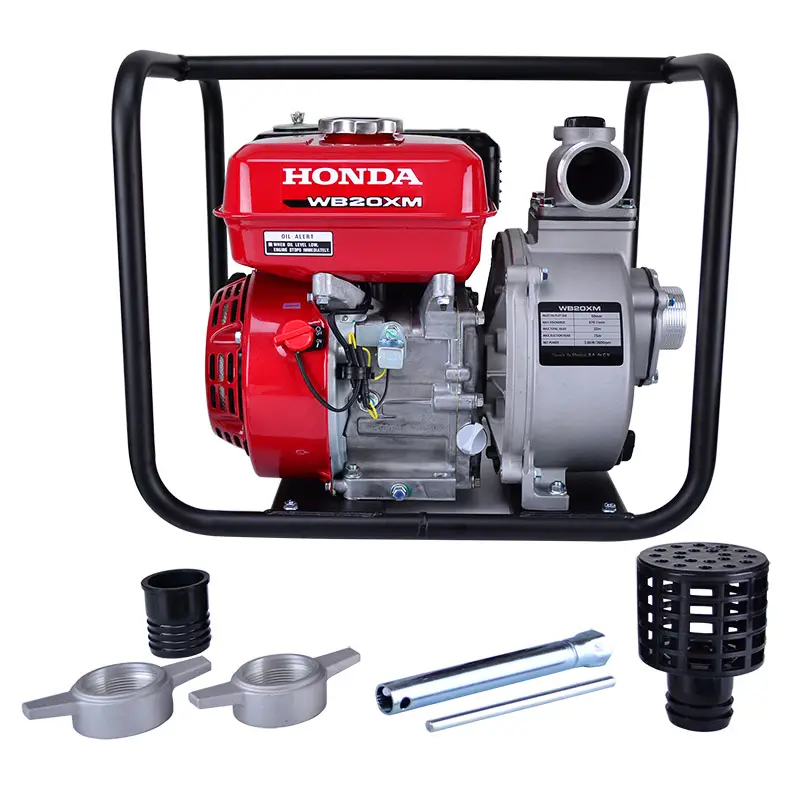 MOTOBOMBA HONDA WB20XMMFX DE 5.5 HP CON ALERTA