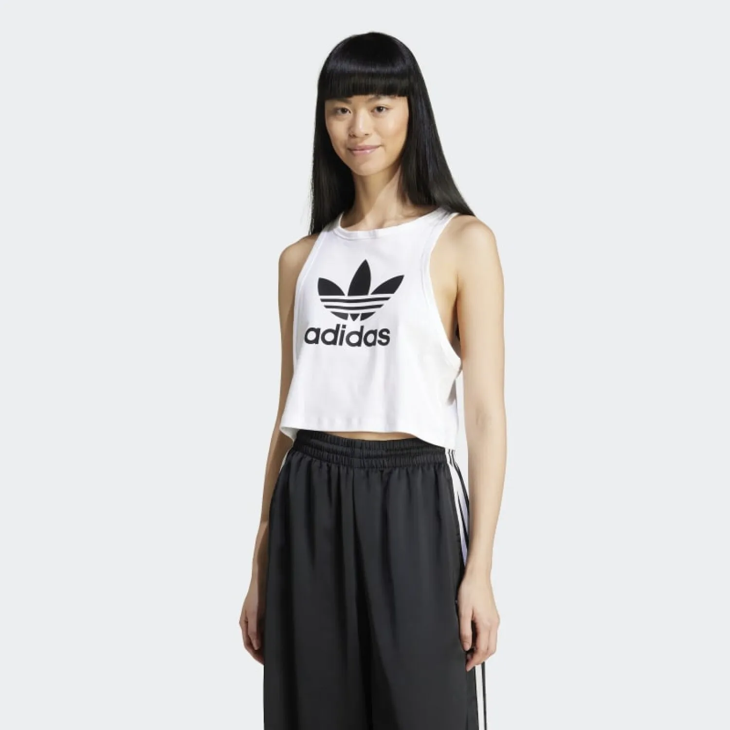 MUSCULOSA ADIDAS TRIFOLIO  BLANCO