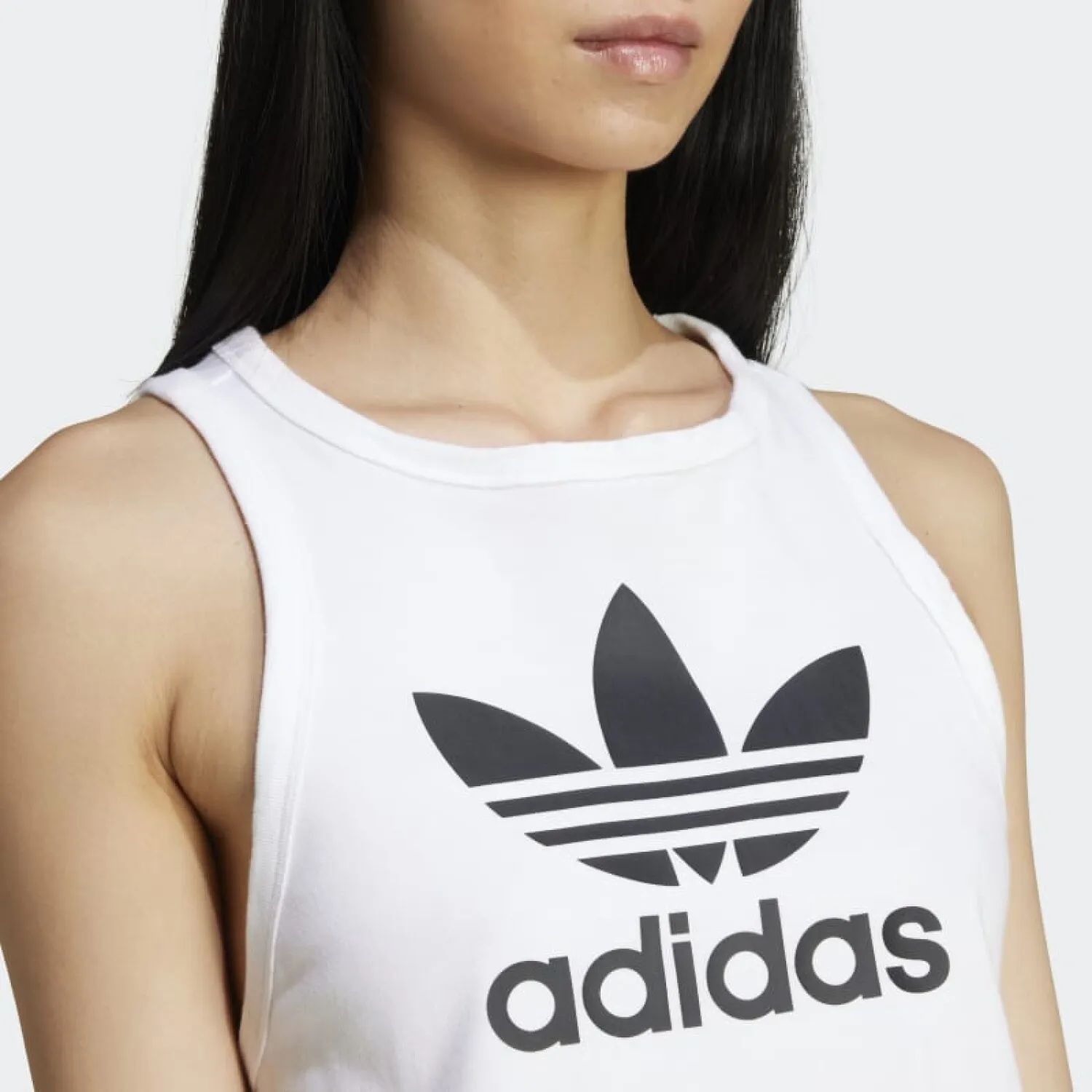 MUSCULOSA ADIDAS TRIFOLIO  BLANCO
