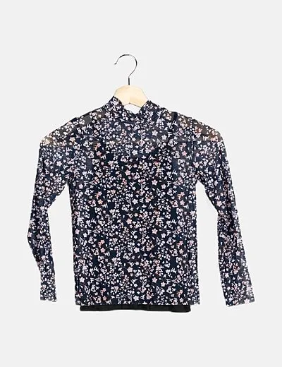 Name it Camiseta tul estampado floral