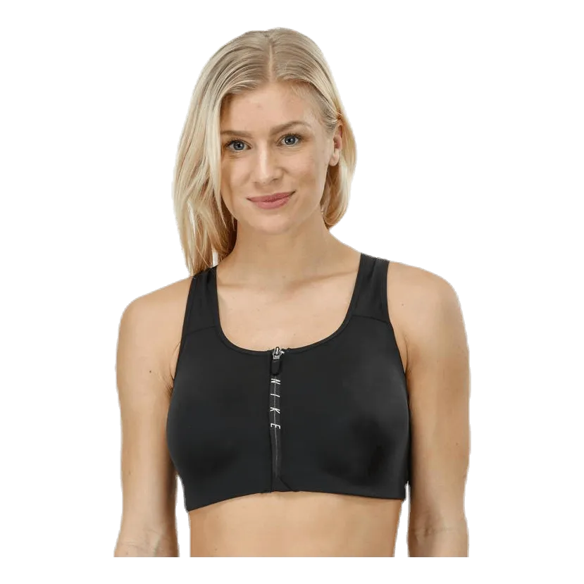 Nike Pro Zip Bra Black