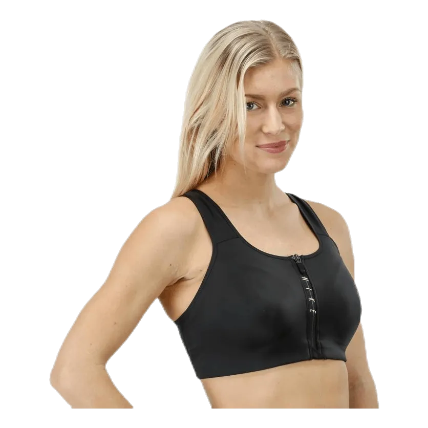 Nike Pro Zip Bra Black