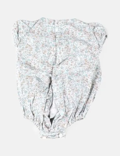 NoName Body verde estampado floral