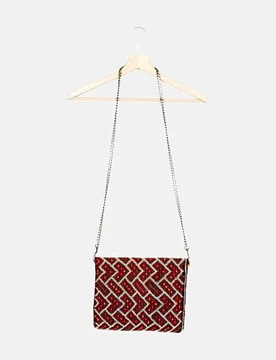 NoName Bolso étnico multicolor