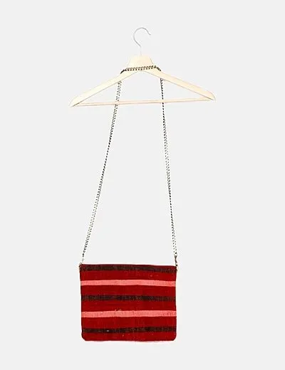 NoName Bolso étnico multicolor