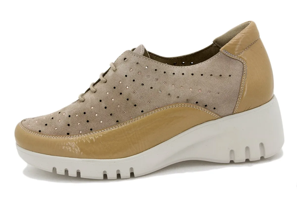 Nude Patent Sneaker