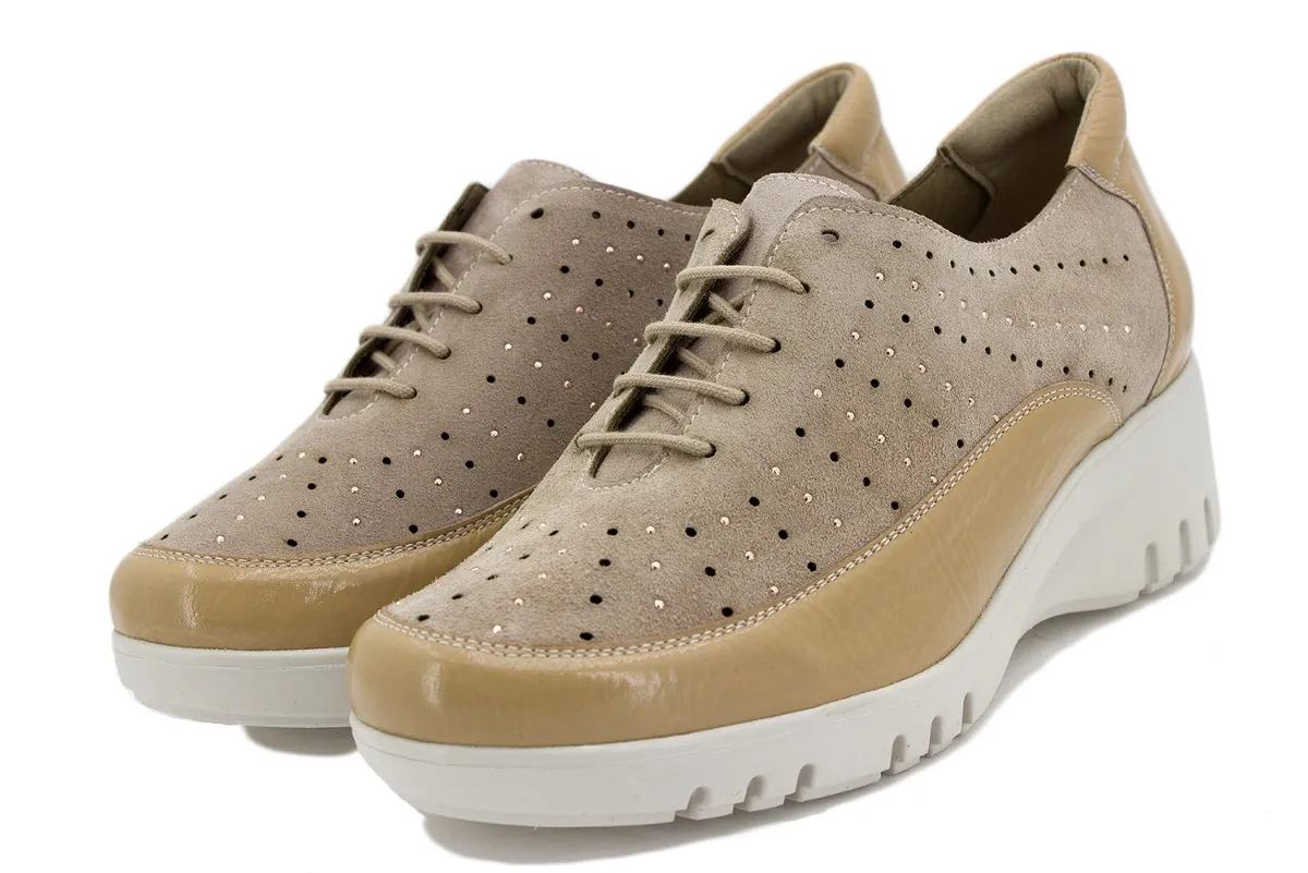 Nude Patent Sneaker