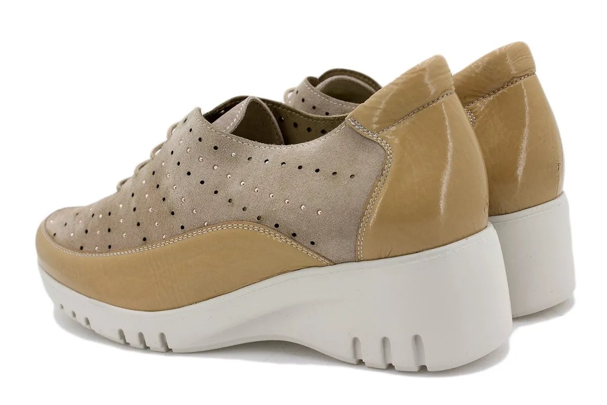 Nude Patent Sneaker