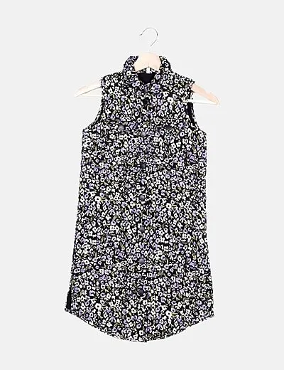 ONLY Chaleco vestido estampado floral