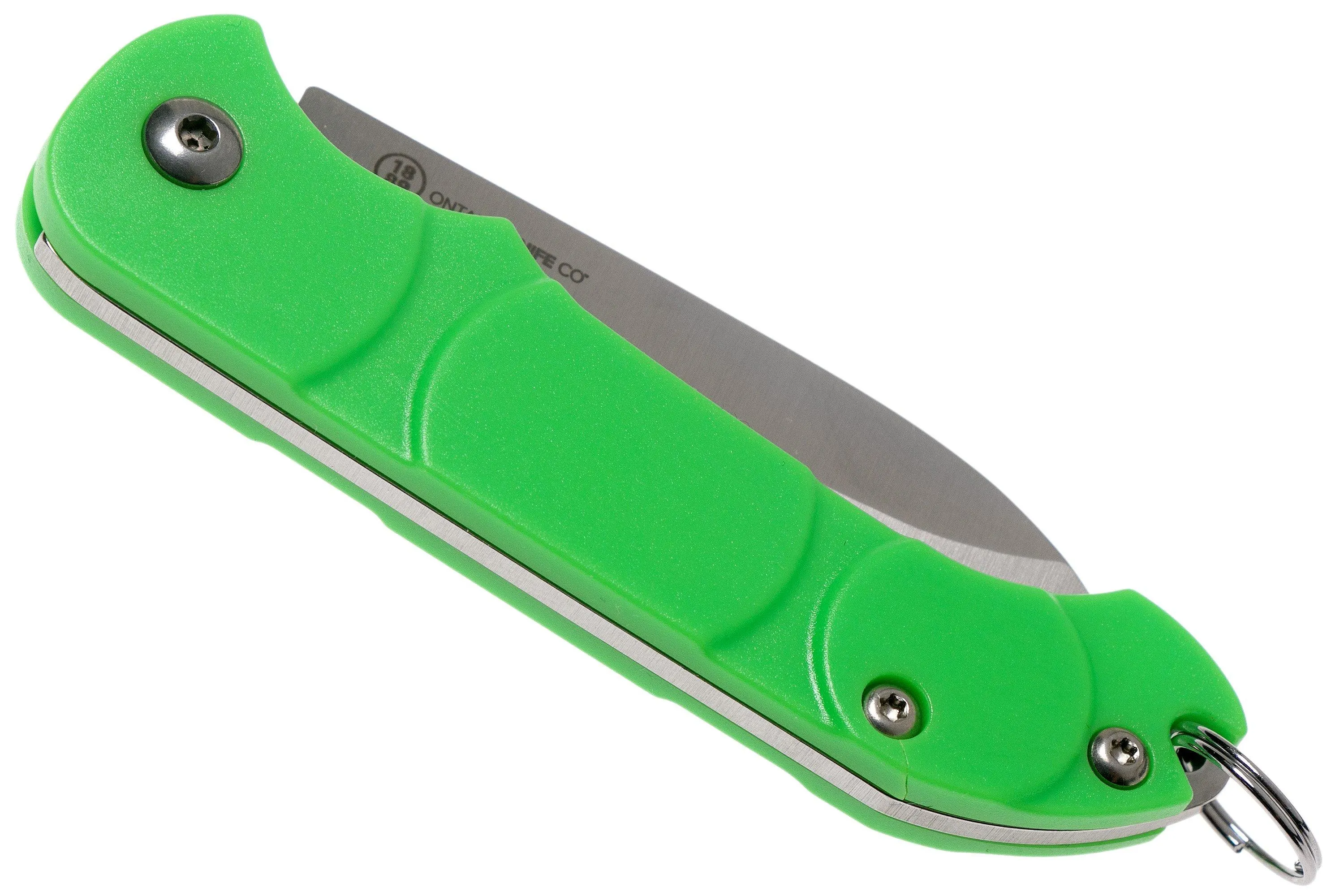 Ontario Knives Traveler 8901GR verde, navaja llavero