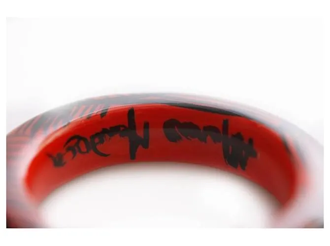 Otras joyas Autre Marque Alfonso Mendoça, brazaletes de lujo hechos a mano en colombia. Negro Roja Dorado 