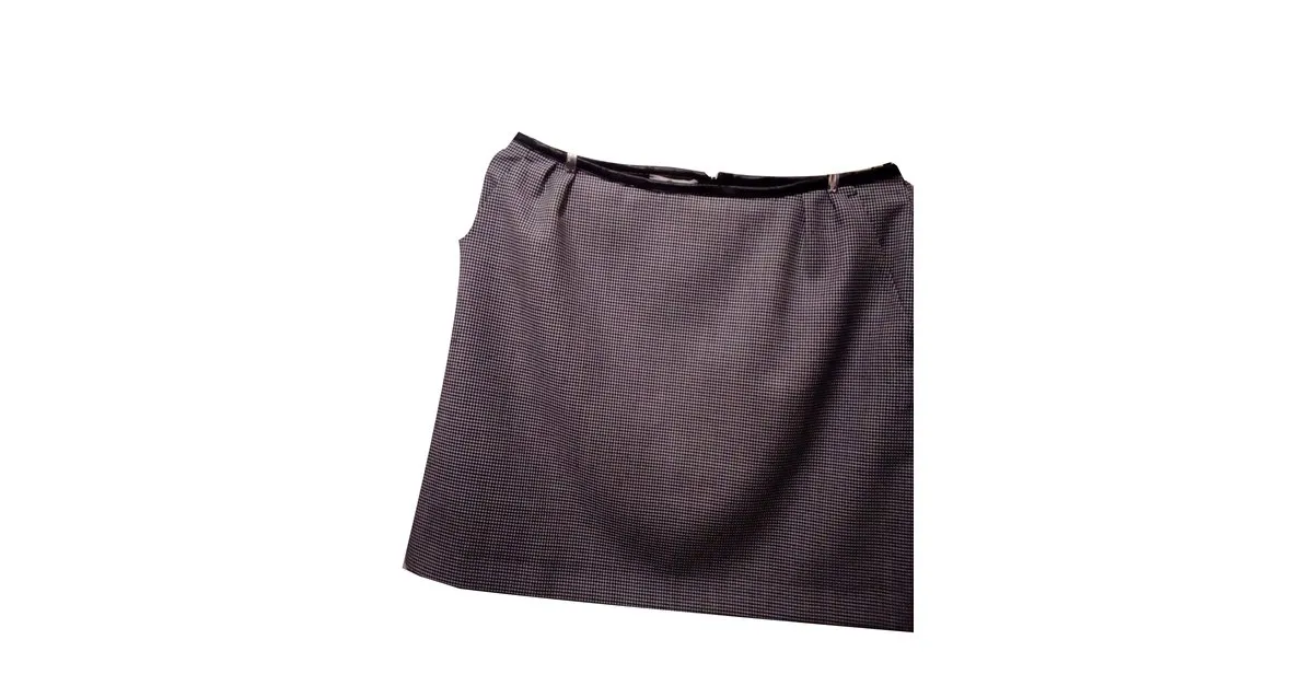 Pablo De Gerard Darel Falda Negro Blanco 