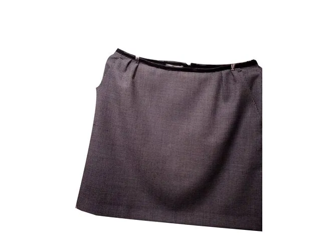 Pablo De Gerard Darel Falda Negro Blanco 