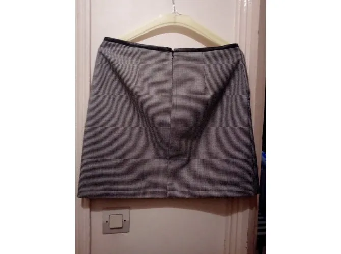 Pablo De Gerard Darel Falda Negro Blanco 
