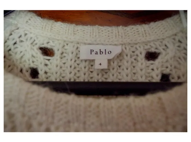 Pablo De Gerard Darel Prendas de punto Blanco roto 