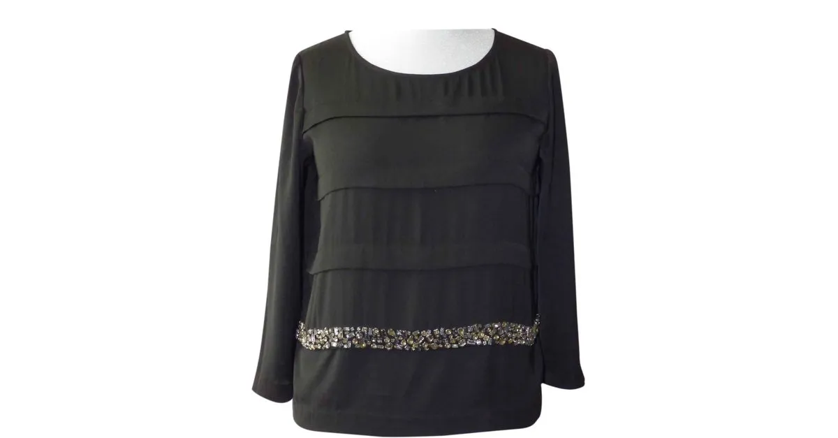 Pablo De Gerard Darel Tops Negro 