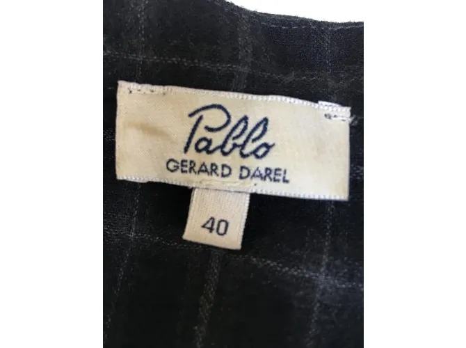 Pablo De Gerard Darel Túnicas Negro Gris 
